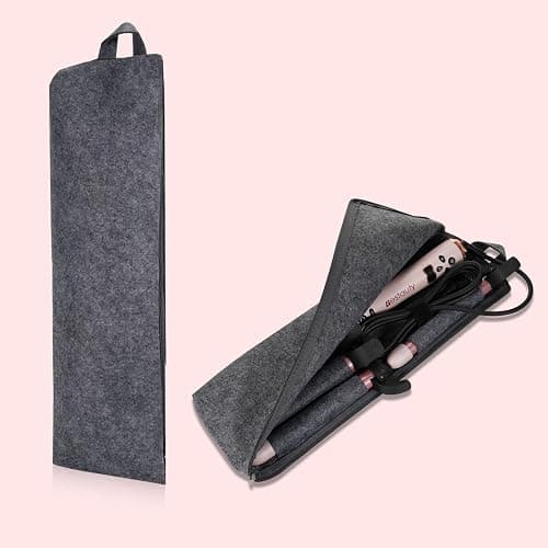 Bestauty Automatic Hair Curler, 4 in 1 Hair Curler with 19-32mm Interchangeable Ceramic Curling Tongs, 360° Rotating 160-220° C Curling Iron, Dual Voltage(Pink) thumbnail 8