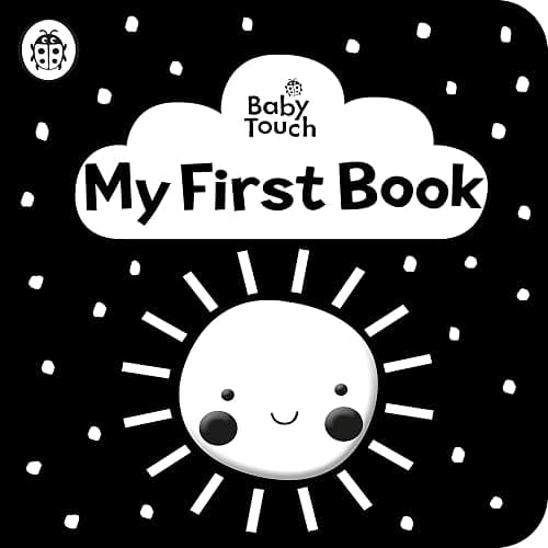 Baby Touch: My First Book: a black-and-white cloth book - Image 1