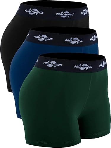 CADMUS Women's Spandex Volleyball Shorts 3" Compression Pro Shorts - Image 1