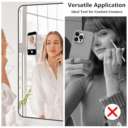 3 Pack Silicone Sticky Grip Holder for Cellphone, Silicone Suction Cup Phone Mount Hands-Free Double Sided Strong Grip Phone Holder for Selfie & Videos, Pink/Black/Transparent thumbnail 5
