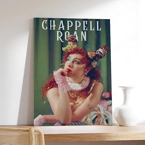SMART COLOR Chappell Roan (3) Canvas Wall Art Poster Decor Gift | for Living Room, Bedroom, Dorm Decor Home Office Decoration Unframe-style 16"L x 24"W thumbnail 7