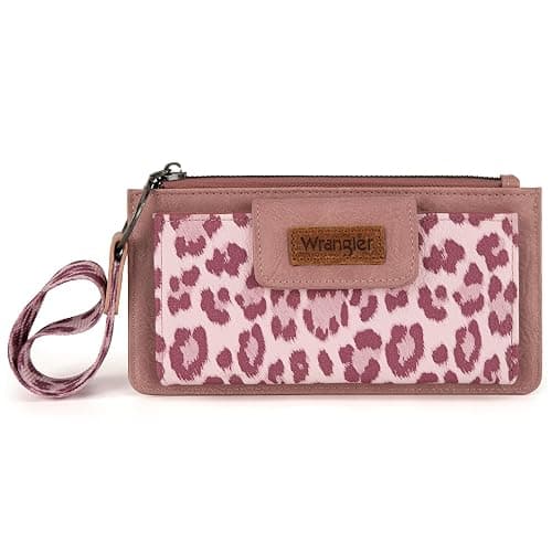 X Wrangler Wallet for Women Ladies Female Card Cases & Money Organizers Wristlet with Wallet Large Clutch with Coin Purse Smooth Zipper and Rfid Lining thumbnail 6