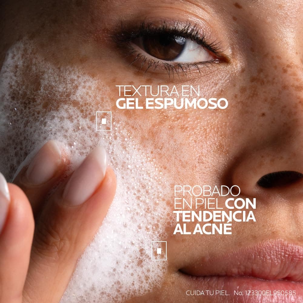 La Roche-Posay Effaclar, Gel Limpiador Facial Purificante para Piel Grasa y Sensible, Anti-imperfecciones y Anti-brillo, con Agua Termal y Zinc, 400 ml thumbnail 18