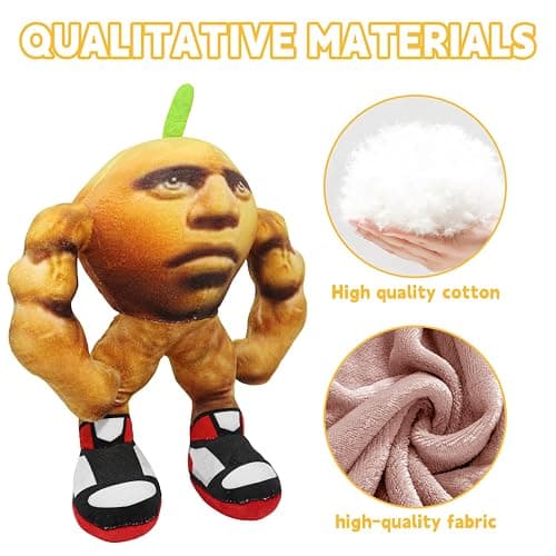 Italian Brainrot Plush,12 inch Udin Din Din Dun Toy Gift,Cute Stuffed Figure Doll for Kids and Adults Inspired Plush Toy thumbnail 4