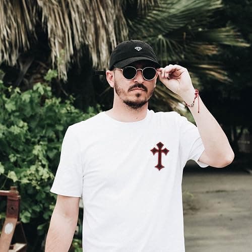 Nicime 22pcs Cross Patches, Iron on/Sew on Cross Applique Patch, DIY Iron Patches for Jeans Hats Shirts Jackets Backpacks thumbnail 4