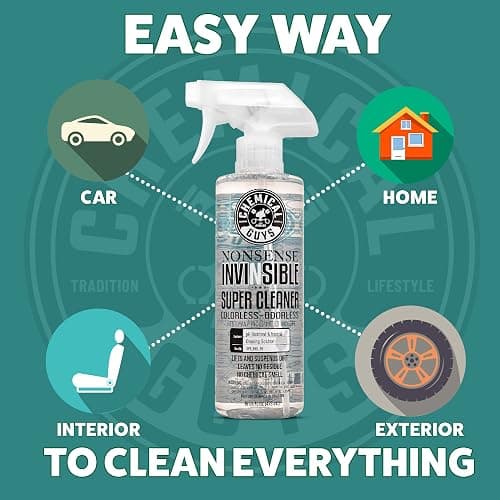Chemical Guys Nonsense All Surface Super Cleaner – 2 Pack 16 oz Bottles Unscented Interior and Exterior Cleaner for Vinyl, Rubber, Plastic and Carpet – Safe for Cars, Trucks, SUVs, RVs and Home Use thumbnail 5