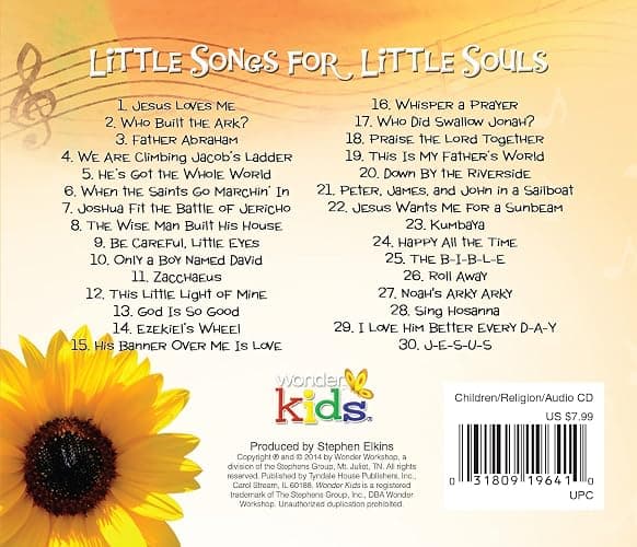 Little Songs for Little Souls (Wonder Kids: Music) thumbnail 2