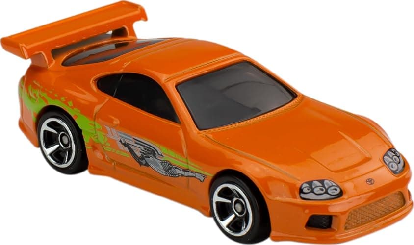 Hot Wheels Toy Cars 5-Pack, Set of 5 Fast & Furious Race & Drift Cars in 1:64 Scale with Exclusive Decos (Styles May Vary) thumbnail 3