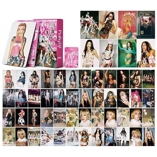 3Pack/165Pcs Photocards Set Album Pinky Up Photo Cards Lomo Card Merch for Fans Gifts thumbnail 2