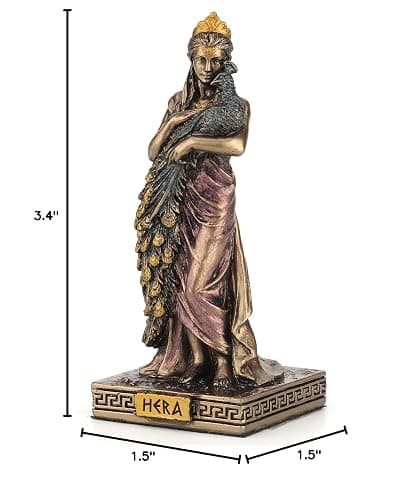 Veronese Design Greek Gods Miniature Figurine (Hera, Bronze) thumbnail 2