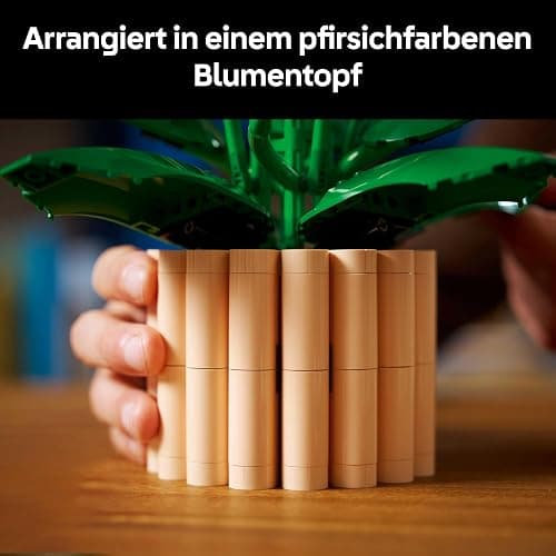 LEGO Botanicals Friedenslilie - Set mit Kunstpflanze für Erwachsene - mit künstlicher weißer Blüten und Knospen für DIY Deko - Geschenkidee für Frauen - 11504 thumbnail 7