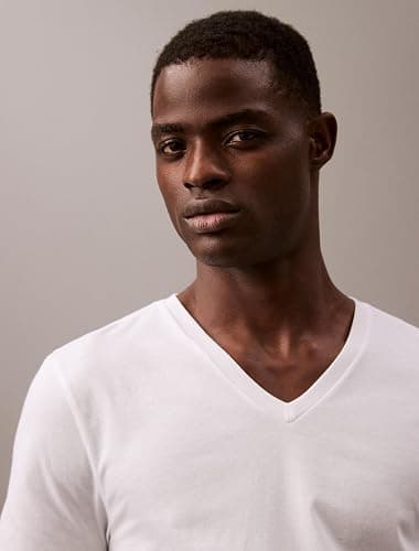 Calvin Klein Men's Cotton Classics 3-Pack Undershirts thumbnail 5