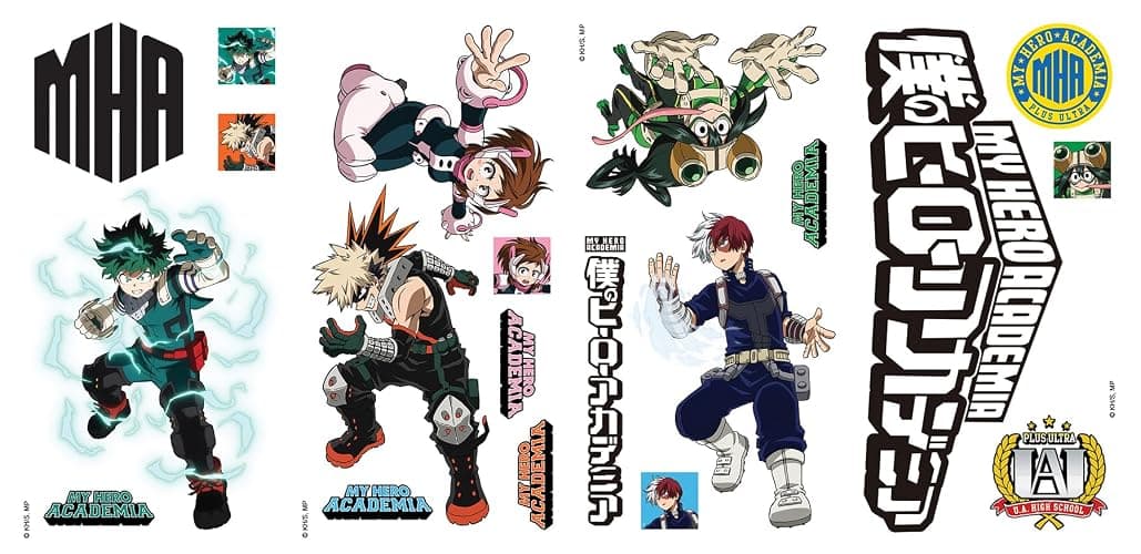 RoomMates My Hero Academia Peel and Stick Wall Decals, RMK5510SCS thumbnail 5