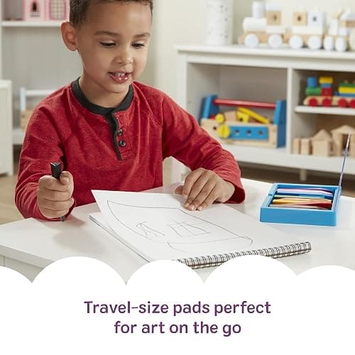 Melissa & Doug Drawing Paper, Sketch Pad, 2-Pack Bundle for Coloring, Writing or Painting (9 x 12 inches) - 50 Sheets Each, Kids Drawing Pad & Art Supplies for Kids Ages 3+ - FSC Certified thumbnail 6
