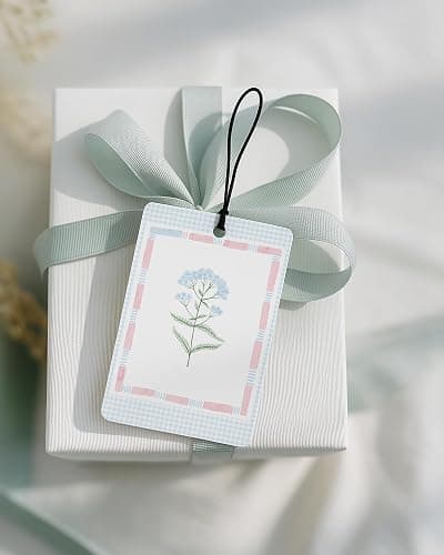 DVFDBHSV Girly Floral Car Air Freshener 4 Pcs Coconut Scented, Preppy Pink and Blue Flower Car Accessories Mirror Decor for Women, Cute Aesthetic Hanging Air Freshener for Cars Closet Drawer Books thumbnail 7