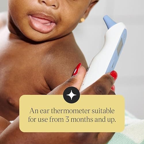 Tommee Tippee InEar Digital Thermometer 3m+ | 1 Second Instant Readings, Choice of °C or °F Display thumbnail 7