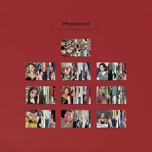 TWICE 2nd Album - EYES WIDE OPEN RETRO ver. Photobook + Message Card + Lyric Poster + Sticker + Photocards thumbnail 5