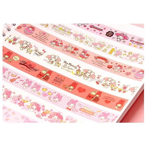 [8-in-1] My Melody Cute Adorable Pink Assorted Masking Tape Set thumbnail 2