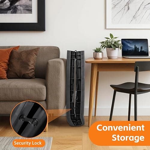 JupiterForce Folding Dog Ramp for Car, Non-Slip Pet Ramp with High Traction Surface, Portable & Lightweight Dog Ramps for SUV, Truck & Bed, Supports Large & Small Dogs thumbnail 8