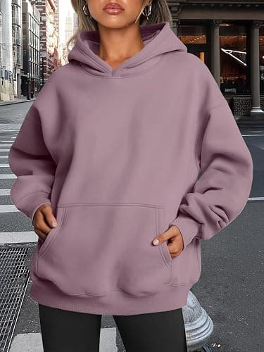 Trendy Queen Womens Oversized Hoodies Fleece Sweatshirts Fall Fashion Pullover Sweaters Winter Clothes thumbnail 6