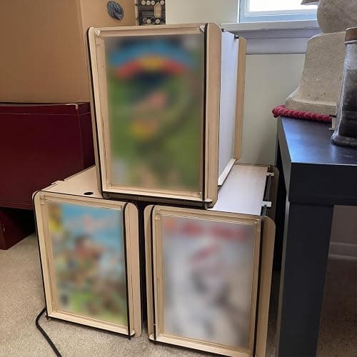 Wooden Comic Book Storage Box, Removable Comic Storage for Displaying Photos, Comics, Box for Storing Comic Books, Unique Gift for Comic Book Lovers thumbnail 4