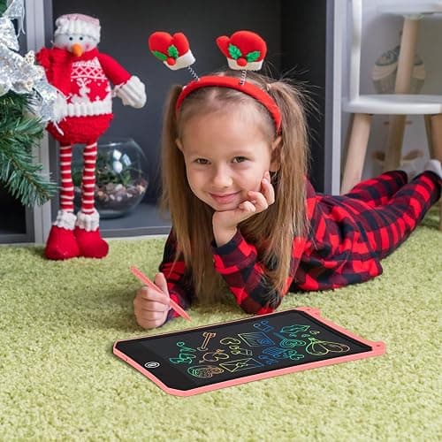 EooCoo Toddler Toys, LCD Writing Tablet for Kids 2 Pack, Kids Stocking Stuffers Toddler Travel Essentials Drawing Pad, No Mess Coloring Books, Road Trip Activities, Age 3-5 Boy Girl Gifts - 8.5 Inch thumbnail 2