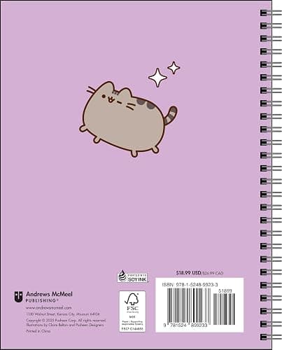 Pusheen 16-Month 2025-2026 Weekly/Monthly Planner Calendar: You Look Great thumbnail 2