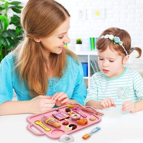 Jelly Strawberry Pudding Set, Food Pudding Feeding Children's House Play Toy, Pretend Play Food Kitchen Accessories,Novelty Early Education Strawberry Puddings Toy,Early Education Play-House Toys thumbnail 5