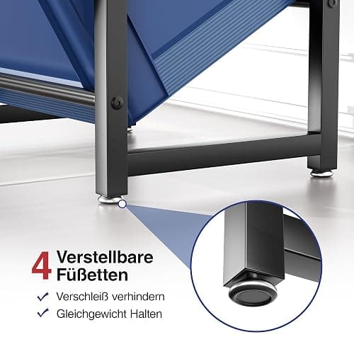 jockcaras Getränkekistenregal für 3 Getränkekisten - Schwarz Metall Getränkeregal, Stabil & Platzsparend Kistenregal mit 3 Ebenen für Bier, Obst, Gemüse, Wasser - Für Wohnzimmer, Küche & Keller thumbnail 6