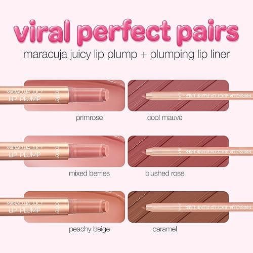 tarte maracuja juicy lip plump – Hydrating & Volumizing Lip Plumper Gloss Balm with Nourishing Hyaluronic Acid & Vitamin E, Plumps & Moisturizes, Vegan & Cruelty-Free thumbnail 6
