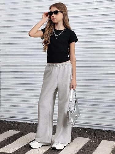 SOLY HUX Wide Leg Sweatpants High Waisted Loose thumbnail 5