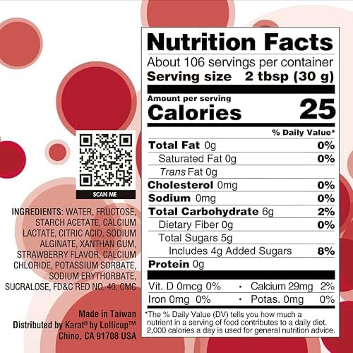 Tea Zone [7 Pounds] Strawberry Popping Pearls for Boba Tea Beverages, Sweets, Ice Cream Topping | B2053 thumbnail 7