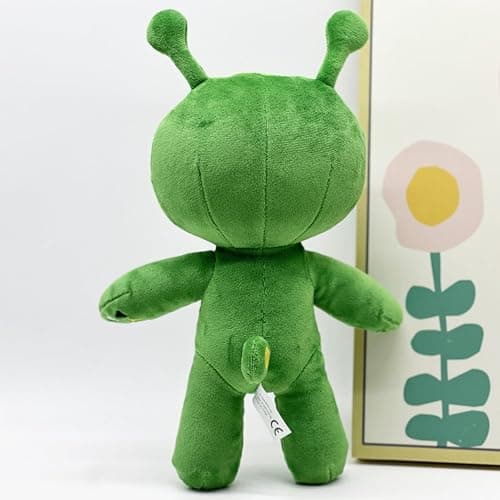 Alien Plush Toy,Green Alien Plush Doll,Soft Alien Creature Pillow for Home Kids’Room Decor,Gift for Animation Fans and Doll Toys thumbnail 6