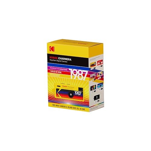 KODAK CHARMERA Keychain Digital Camera Blind Box Single Box (1PC) Mini Kamera,Digitalkamera,Videoaufzeichnung,Filmsimulations1,6MP Micro-SD-Kartensteckplatz Anfänger Jugendliche Erwachsene thumbnail 2