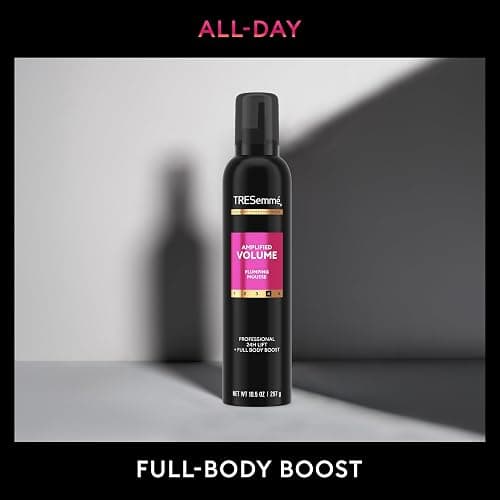 TRESemmé Plumping Mousse Amplified Volume for 24H Lift and Body with Pro Lock Technology 10.5 Fl Oz thumbnail 4