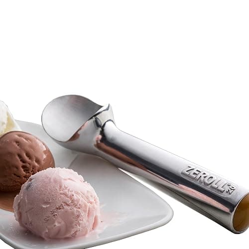 Zeroll, Size 20, in Silver 1020 Original Ice Cream Unique Liquid Filled Heat Conductive Handle Simple One Piece Aluminum Design Easy Release 40 Scoops per, 2-Ounce thumbnail 3
