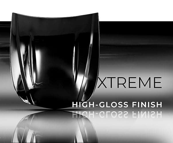 VViViD+ Ultra Gloss Premium Vinyl Car Wrap Film (1.5ft x 5ft, Gloss Piano Black) thumbnail 6