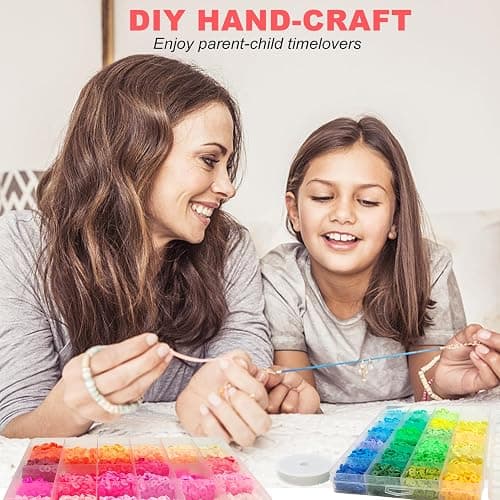Fournine 30000 Pcs Clay Beads Bracelet Making Kit, 9 Boxes 192 Colors Friendship Bracelet Kit Flat Polymer Heishi Beads for Jewelry Making, Crafts Gift for Girls Ages 6-12 thumbnail 5