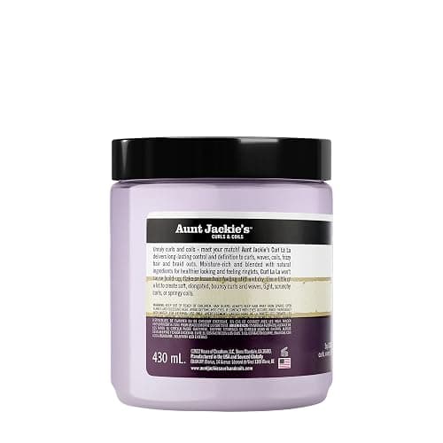 Aunt Jackie's Curl La La, Lightweight Curl Defining Custard, Enriched with Shea Butter & Olive Oil, Basic, 15 Ounce thumbnail 8