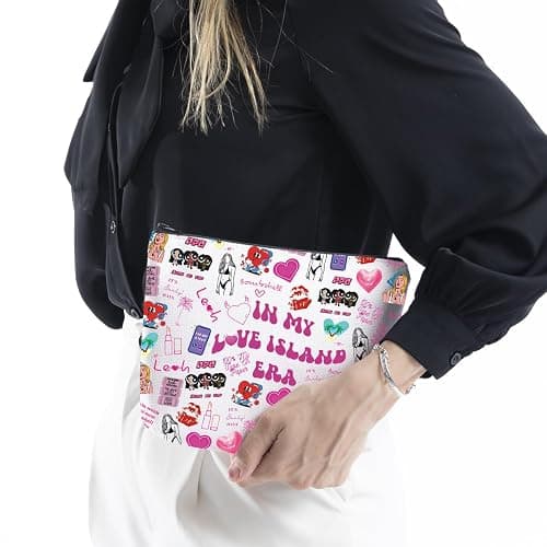 WCGXKO Reality TV Show Inspired Makeup Bag Love Variety Show Gift for Reality TV Show Fans (Love Bag) thumbnail 4