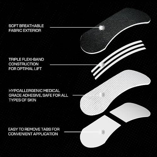 Nasal Strips for Snoring & Sleeping (60 PK) - Nose Strips for Breathing - Deviated Septum Tape & Sinus Congestion Relief for Adults - Improve Sleep Quality, Energy and Productivity, Lessen Snoring thumbnail 7