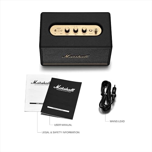Marshall Acton III Bluetooth Speaker - Black thumbnail 9