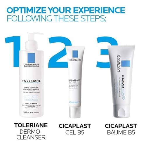 La Roche Posay Cicaplast Face Gel & Serum, Suitable for all Skin Types, Fragrance Free, Dermatologist Recommended thumbnail 9