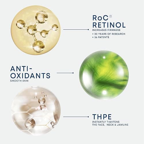 RoC Derm Correxion Retinol Firming Serum Stick with Antioxidants to Visibly Tighten and Firm Wrinkles and Laugh Lines 1.0 oz plus Retinol Eye Cream Packette thumbnail 5