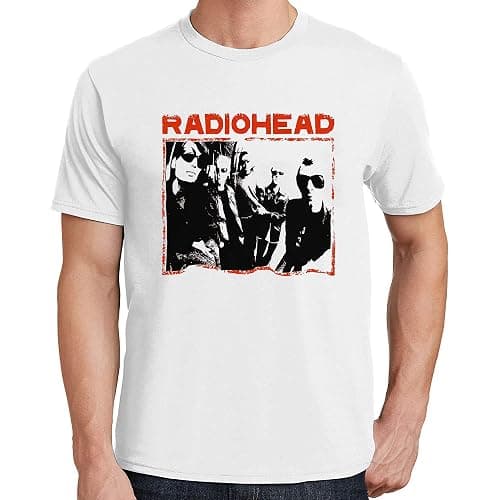 UK Rock Band Vintage Shirt, Unisex T-Shirt for Mens Womens Fans White thumbnail 2