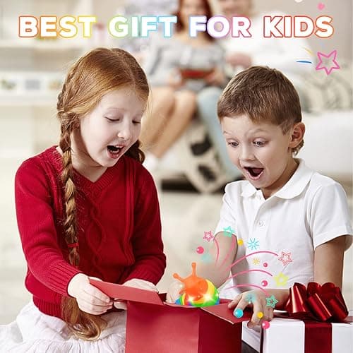 Cevioce Fidget Slug Toy, Sensory Slug Fidget Toy for Kids & Adults, 1 PC Cute Autism Sensory Toys for Autistic Children Great Birthday Gift for Girls Boys Toddlers Christmas Stocking Stuffers for Kids thumbnail 7
