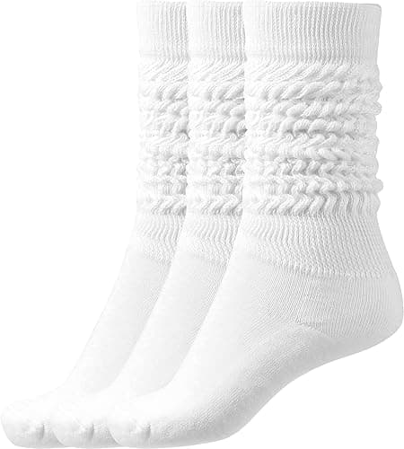 BomKinta Slouch Socks Women Thigh High Boot Socks Soft Scrunch Socks Size 5-11 - Image 1