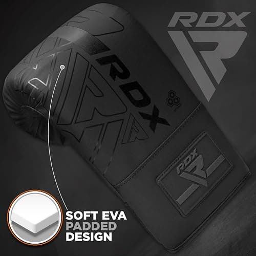 RDX Heavy 5FT Punching Bag for Pro Training, 55lbs Pre Filled with 110lbs Max Filling Capacity, 3PC Boxing Bag Set with Gloves Hanging Steel Chain, Kickboxing MMA Muay Thai BJJ Karate Home Gym Fitness thumbnail 7