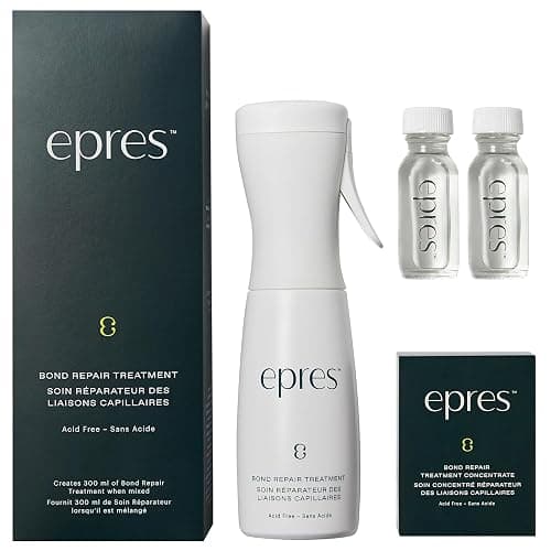 epres Healthy Hair 3-Step System Starter Kit, Includes Bond Repair Treatment & Shampoo and Conditioner - Image 1