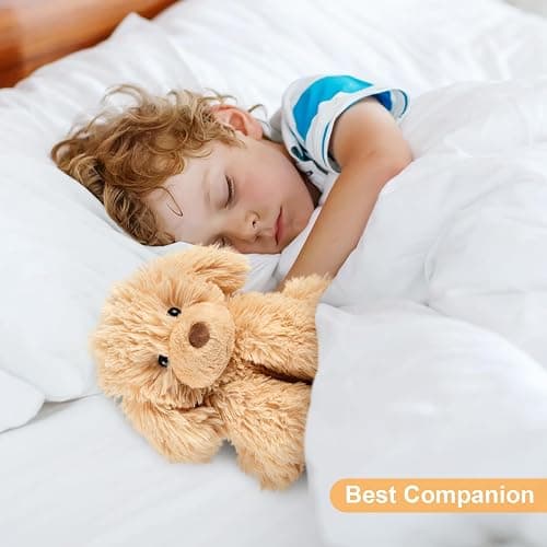 SuzziPals Heatable & Coolable Golden Retriever Stuffed Animal Heating Pad | Microwavable Dog Plush for Period Cramps, Lavender Scented, Stress Relief, Soft & Huggable, Bedtime Buddy, Great Gift thumbnail 6